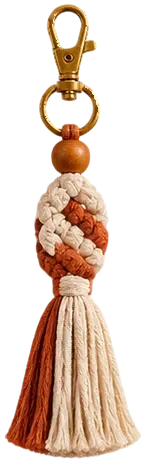 Chaveiro Borla Terracota